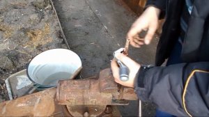 Изготовление подогревателя дизельного топлива типа "труба в трубе" своими руками