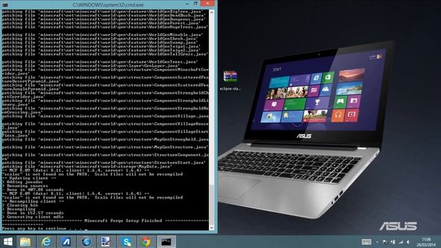 How To Make A Mod For Minecraft [1.6.4] With Forge - Episode 1- Setting Up Files смотреть онлайн
