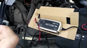 CTEK MXS 7.0 зарядное устройство BMW 61 43 2163609 проверка на AGM 95Ah на BMW E65