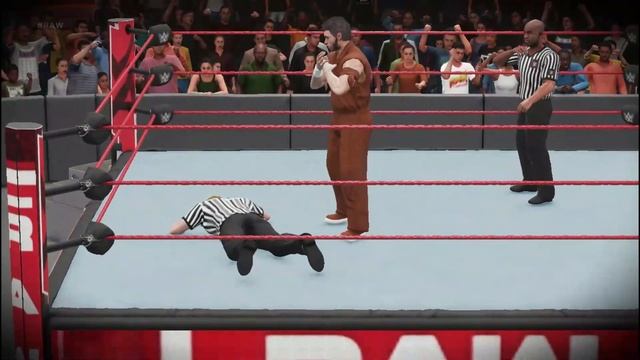 WWE RAW. 22 Elimination. 1 Lap. 8 Fight. John Bardack vs. Prisoner смотреть онлайн