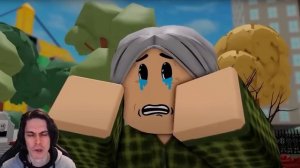 ВСЕ СЕРИИ СЛОВО ПАЦАНА, Робуксы на асфальте! - история в роблокс [Roblox]
