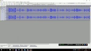 Удаление фонового шума из видео Audacity и Format Factory