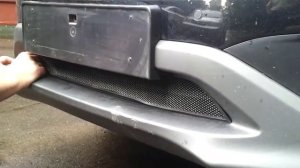 Установка защитной сетки радиатора на Honda CR V IV 2012  2 0 black