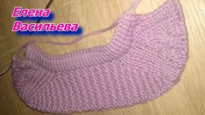 Наши результаты. Вяжем вместе детский комбинезон на 3-6 месяцев.