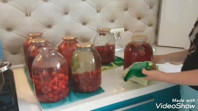 Компот на зиму из черешни и других ягод. Принципы и секреты. смотреть онлайн