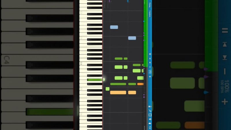 Дед Мороз   Детские Новогодние Песни на пианино #pianotutorial #synthesia #synth