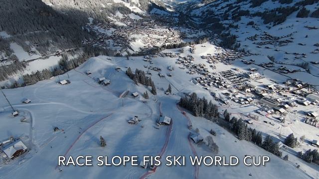 Approach to Chalet Ginette Adelboden, Switzerland смотреть онлайн