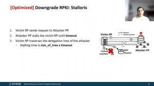 USENIX Security '22 - Stalloris: RPKI Downgrade Attack