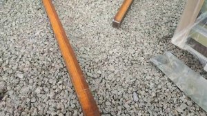 Строим гараж из сэндвич-панелей 8х6х3 "с нуля под ключ". Часть 2.Колонны разметка закладных заглушк