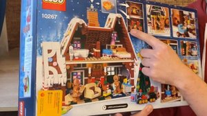 Обзор новогоднего подарка Лего на новый год Review of the New Year's gift lego from Santa Claus