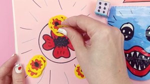 Поппи ПлейТайм с Хагги Вагги/ Как сделать Игровая книга своими руками/ Poppy Playtime Gaming Book 2