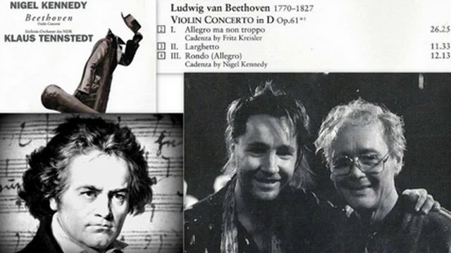 Ludwig van Beethoven: Violin concerto in D Op. 61, Nigel Kennedy (Recorded live) смотреть онлайн