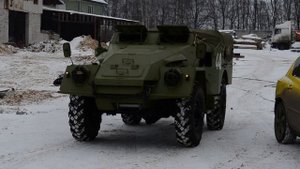 БТР-40 После реставрации