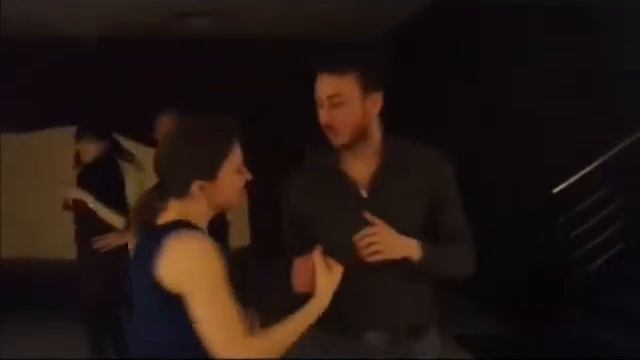 ARRIBA DOS: сальса-вечеринка в "Меню-кафе", 25.01.16. смотреть онлайн