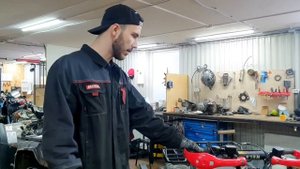 Переборка косы на квадроцикле. Замена проводки.