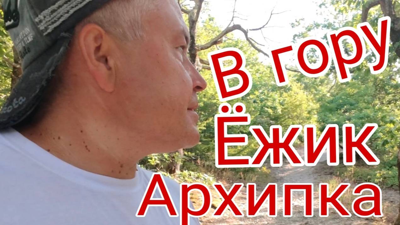 Гора Ёжик Архипо Осиповка.В горы после инфаркта. смотреть онлайн