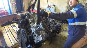 Забрали двигатель мерседес 646 из магазина