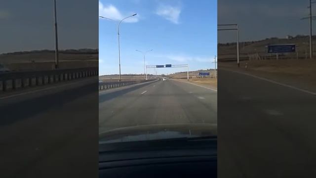 Трасса Кисловодск Мин-Воды Бетонка 2часть 23.02.2016г смотреть онлайн