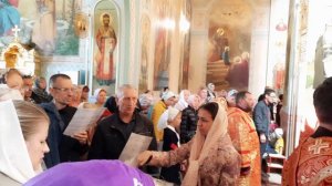 Молебное пение о страждущих недугом винопития или наркомании.