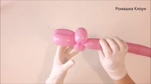 ЗАЙЧИК зайка из длинного шарика КАК СДЕЛАТЬ como hacer un conejo con globos Balloon Bunny TUTORIAL