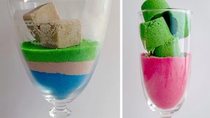 АСМР Кинетический песок • ASMR • Релакс видео #3