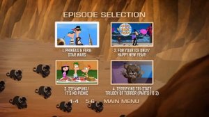 Phineas and Ferb: Star Wars Menu Walkthrough