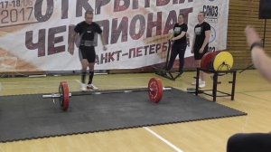 Становая тяга(2-й подход).Выполнение МС