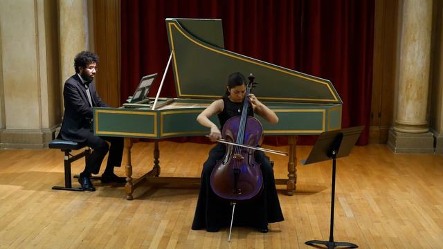 Marcello Sonate for cello and harpsichord in f major mvt2 Allegro смотреть онлайн