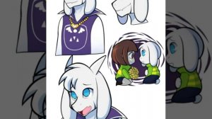 Sans and Papyrus/ Asriel and Chats "hey brother"