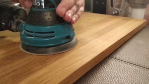 Новая доска. Купили новую доску. Обработка разделочной доски из дуба