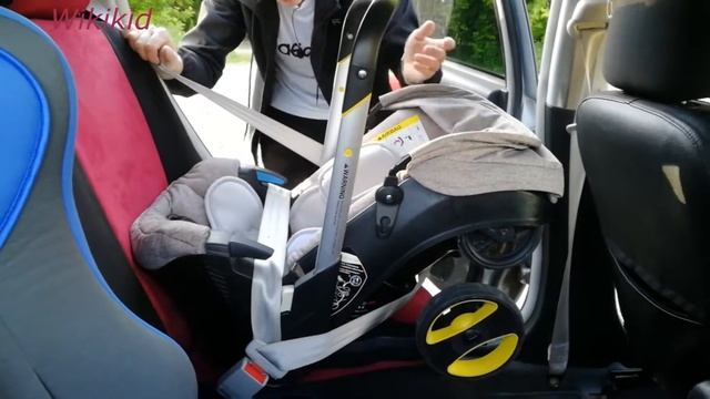 КАК?!! УСТАНОВИТЬ АВТОЛЮЛЬКУ НА ЗАДНЕЕ СИДЕНИЕ АВТОМОБИЛЯ. КРЕПИМ С ПОМОЩЬЮ ШТАТНЫХ РЕМНЕЙ