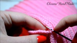 Комбинезон крючком. Мастер класс. 2/2 часть. Children's jumpsuit crocheted