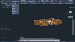 Create 3D Windows and their openings  in AutoCAD