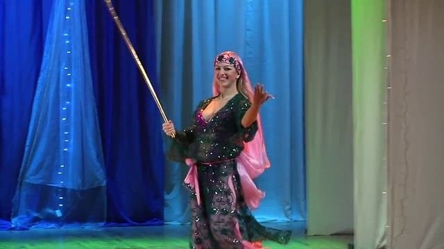 Силантьева Екатерина - Народный Арабский танец Саиди. г.Барнаул.