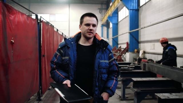 Производство металлоконструкций на заводе «Стронг Билдингс»