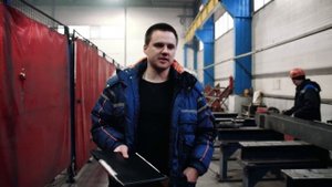 Производство металлоконструкций на заводе «Стронг Билдингс»