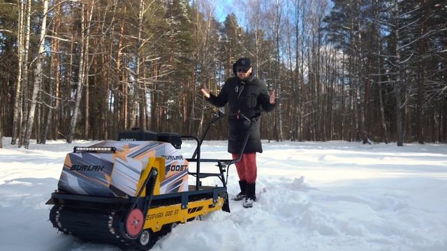 мотобуксировщик БУРЛАК 600ST-Cледующий уровень! смотреть онлайн