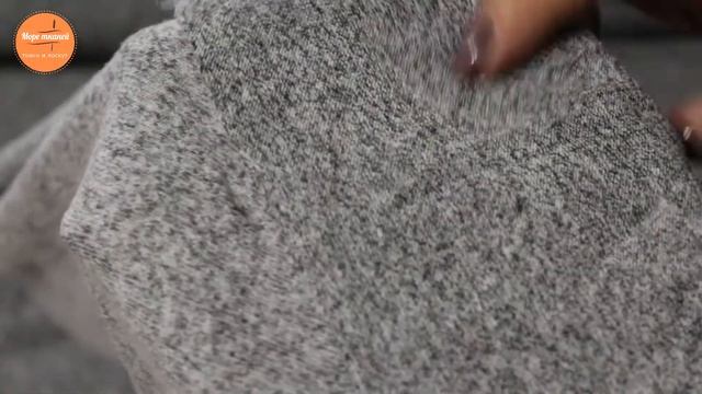 Обзор. ткани. Мягкий трикотаж с начесом. смотреть онлайн