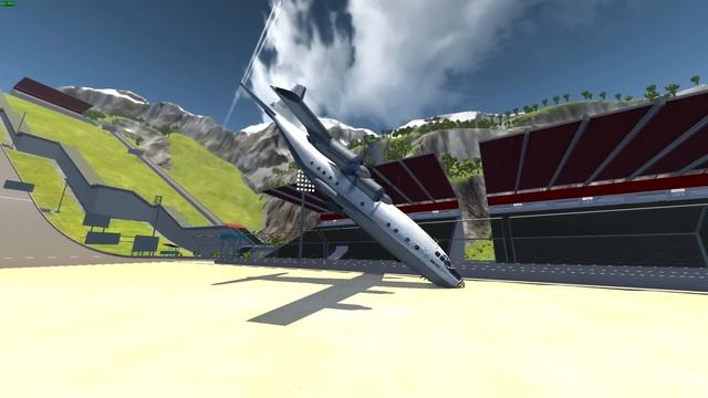 САМЫЕ СТРАШНЫЕ КРУШЕНИЯ САМОЛЕТА В BEAMNG DRIVE
