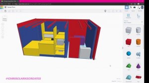 Tinkering with Tinkercad! A garage conversion on a 3D Modelling site!