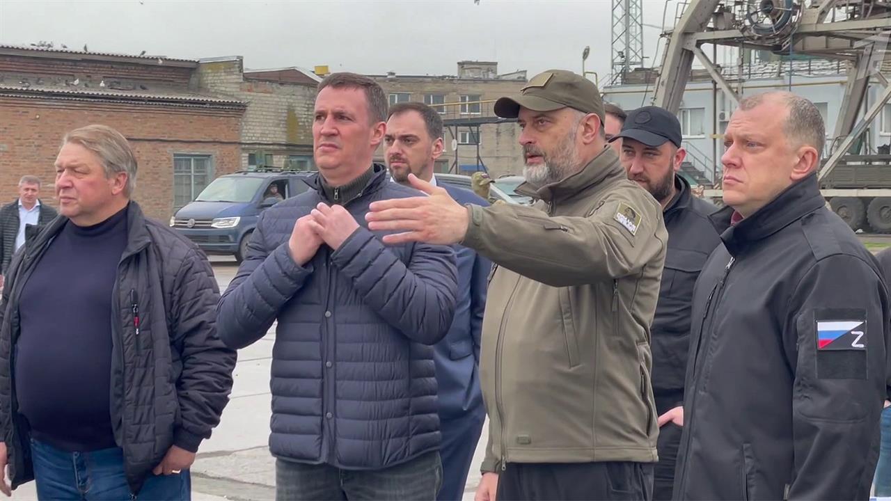 Глава Минсельхоза Дмитрий Патрушев совершил рабочую поездку в Донбасс и Запорожскую область