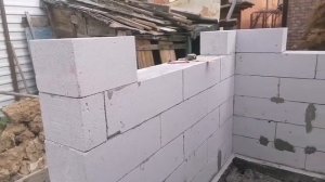 Пристройка к дому из газобетона: кладка, резка, штробление, армирование