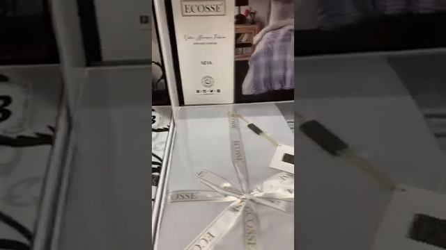 Сатиновое белье Ecosse евро размер смотреть онлайн