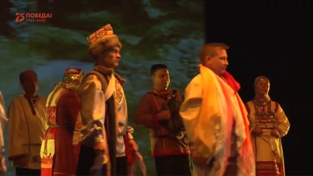 Театрализованное представление "Река памяти" к 75 летию Победы