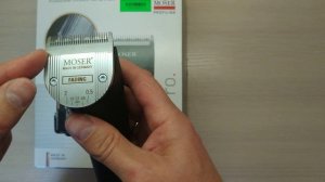 Moser Genio pro Fading Edition - распаковка и обзор