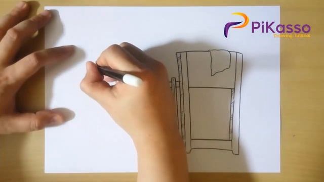 How to Draw Cartoon Hostel of Student Dormitory Room Interior Stuff смотреть онлайн