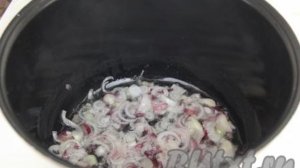 Гуляш из индейки в мультиварке