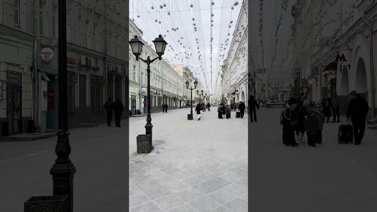 Красивая улица и Метро #vikasorvika #метро #москва #улица