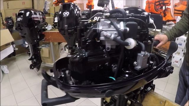 Лодочный мотор Tohatsu MFS 6 D S-S смотреть онлайн