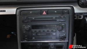How to Remove Double Din Stereo - Audi A4 S4 RS4 - B6 B7 - 2001-2008 - TOTAL TECHNIK